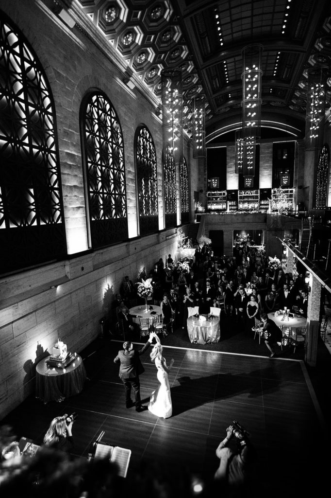 Union Trust wedding reception in Philadelphia.